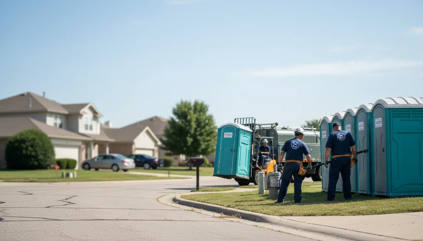 Porta Potty Rental in Parnell, MO near me